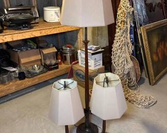 246 potterybarn3piecelampset