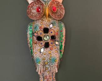 Awesome 3-D Wall Art Sculpture "Owl"