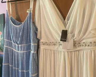 Pretty +Size Dresses--Some Still "New"