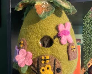 Hand-Crafted, Decorative "Bird House"