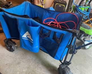 Convenient Large Canvas Cart--Ideal for Blossom Music Center!