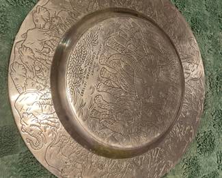 Elephant Themed, Aluminum Tray Set