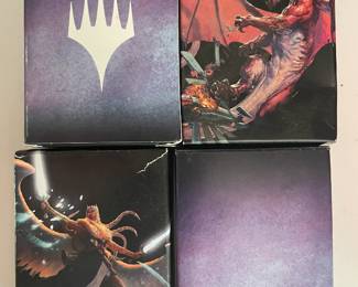4-Decks of Magic Cards-- The Gathering