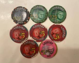 $172 of CAESARS, Atlantic City, Cash Coins