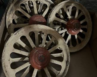 Set of Antique Wheels