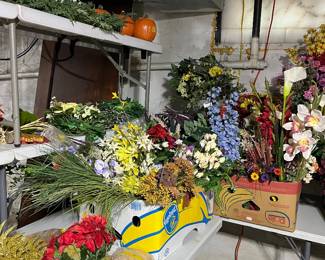 Beautiful floral silks