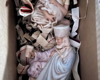 Ceramic Nativity set