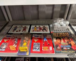7526 Kobe Bryant BobbleHead, 2 Starting Lineup Action Figures, 2 Baby Dream Team, Chavez vs