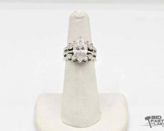 908 .925 Silver with Moissanite and SemiPrecious Stones 7.0g