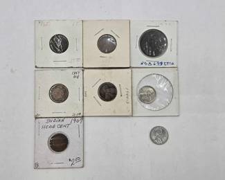 1605 US Pennies One Cent Coins