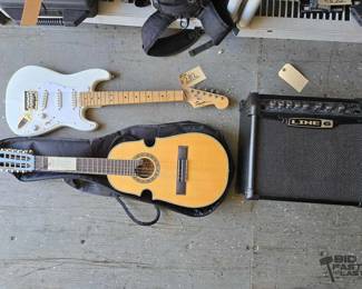 2812  Guitars and Line 6 Guitar Amp
