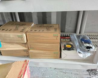 2880  7 Heat Guns, Zipties, and Tape