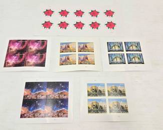 1906 USPS Stamps 2018 Global Poinsettia Forever Stamps