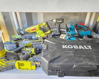 2808  Ryobi, Makita, and Kobalt Tools
