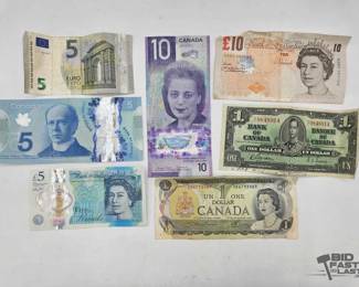1704 European and Canadian Bank Notes