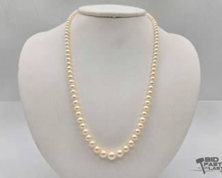 952 Mikimoto Cultured Pearl Necklace
