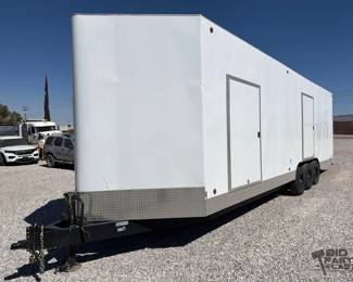 76  Sky Triple Axle Box Trailer