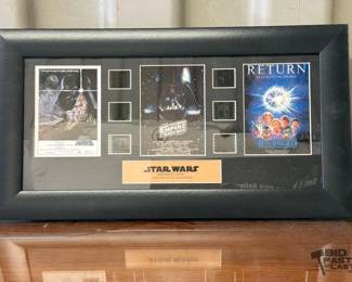 7530 Star Wars Framed Film Cells