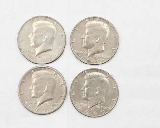 1599 US Kennedy Half Dollars