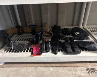 7508 Holsters Ear Protection and Service Belt