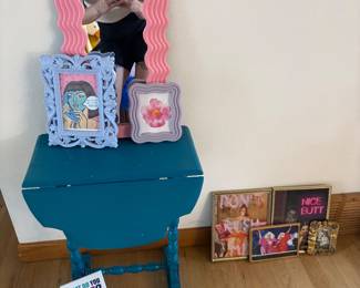 Tons of framed art!