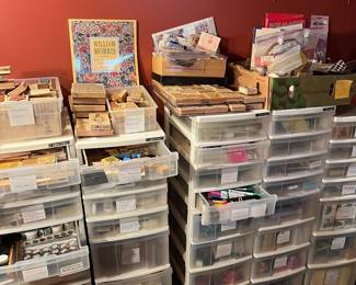 Stamps Galore * Over 1000! Hero Art ,  Stampendous , Magenta