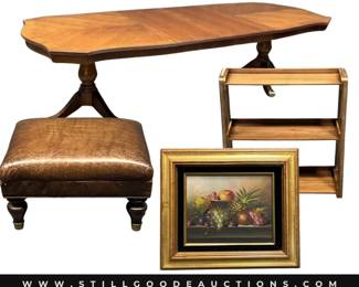 Designer furniture, antiques, art glass, artwork, paintings, luggage, designer purses, carnival glass, Lenox, Wedgwood, Christopher Radko, Swarovski, jewelry, Houston Astros, baseball cards, store fixtures, sterling silver, jewelry, xbox, Wii games