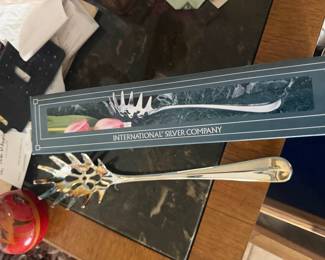 International Silver Company Spaghetti Server