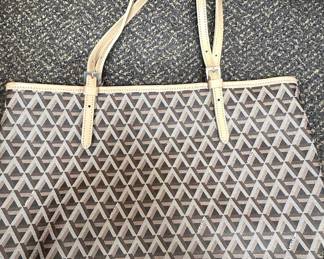 Lancaster Paris "Ikon" Pattern Tote Bag