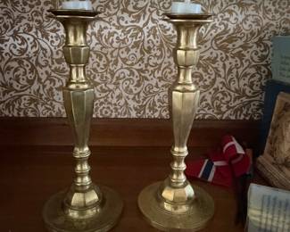 Brass Candlesticks (Pair)