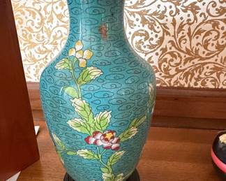 Chinese Cloisonné Vase