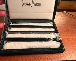 Godinger Silver Art Co. for Neiman Marcus Silverware Set in Presentation Box