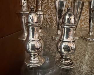 Sterling Silver Salt and Pepper Shakers