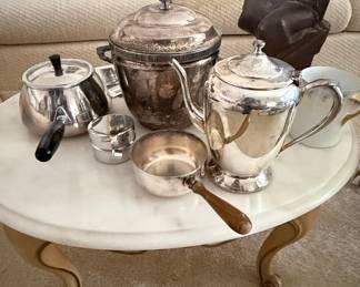 Silver Plated Coffee and Tea Set