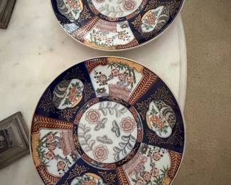 Otagiri Imari Style Porcelain Plates
