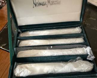 S. Kirk & Son Repousse Sterling Silver Butter Knives Set