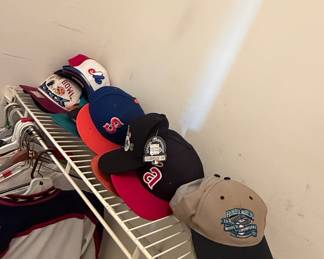 Assorted Baseball Caps Collection