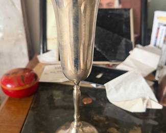 Silver Plated Wine Goblet
