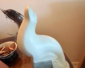 V. Glinsky "Snow Seal" Sculpture