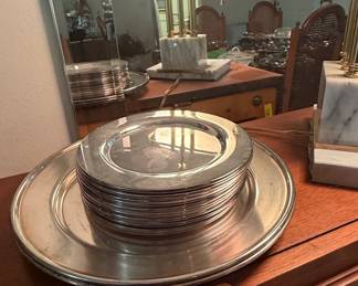 Silver Plated Charger Plates