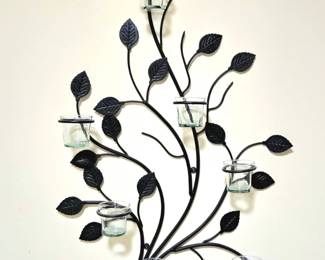 Black Metal Wall Sconce