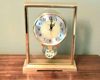 Howard Miller Brass Mantle Clock