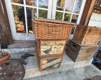 Wood boxes