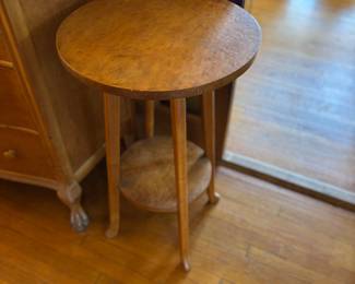 Birds Eye Maple side table