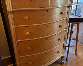 Birds Eye maple dresser