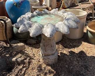 Bird bath