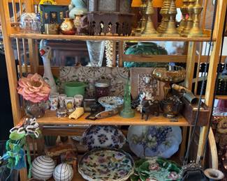 Candle sticks lantern balls & more