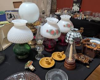 Gorgeous Hurricane Lamps