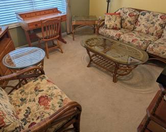 Boca Rattan Furniture set