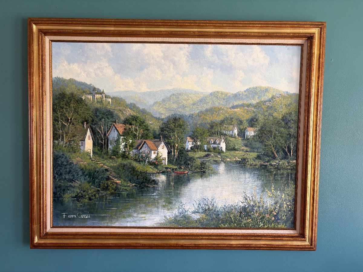Fiora Cozzi Oil Painting 47” x 37”
